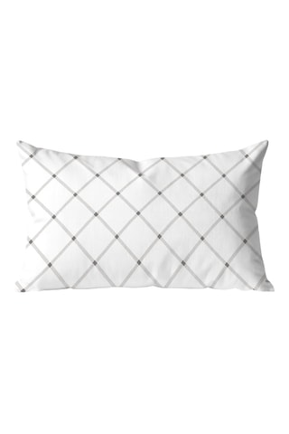 Capa de almofada Daimus Cont - Cinzento