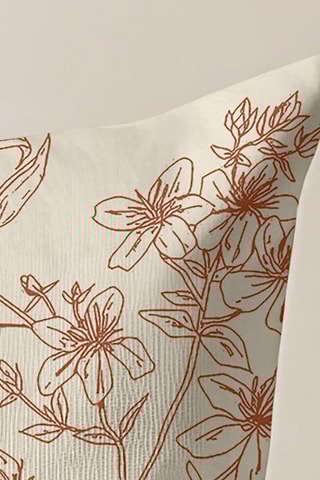 Capa de almofada Romani teja Cont - Laranja