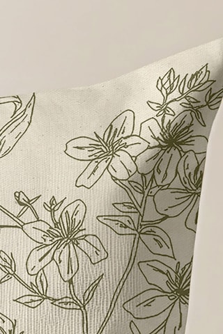 Capa de almofada Romani Cont - Verde