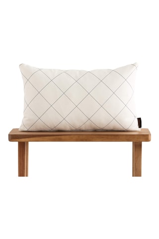 Capa de almofada Tamarit C - Azul-cobalto