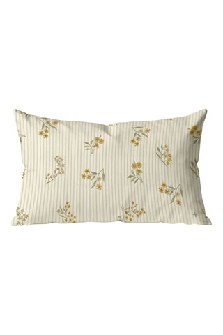 Capa de almofada Tortosa Cont - Verde-água