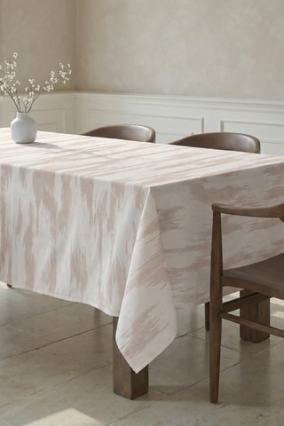 Toalha de mesa em resina anti-nódoas retangular - Rosa-claro