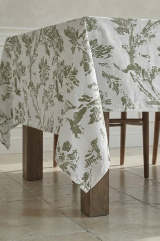 Toalha de mesa em resina anti-nódoas retangular Chella - Verde