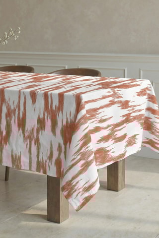 Toalha de mesa em resina anti-nódoas retangular- Laranja