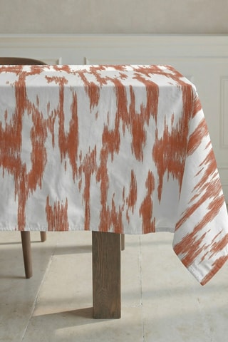 Toalha de mesa em resina anti-nódoas retangular- Laranja