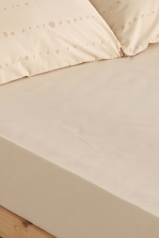 Conjunto de lençóis em algodão percal 79 fios/cm² Ferreira - Cru