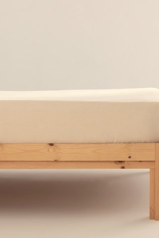 Conjunto de lençóis em algodão percal 79 fios/cm² Ferreira - Cru