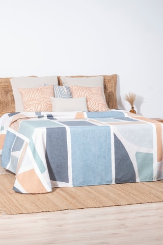 Colcha Peñíscola  - Azul-cobalto