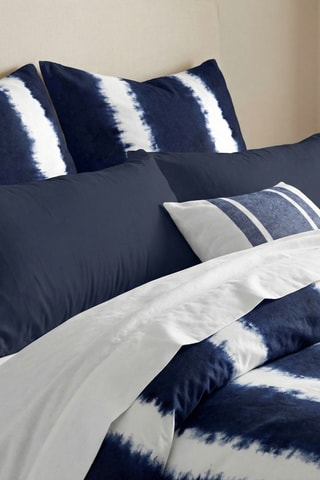 Capa de edredão em algodão 200 fios/cm² Caimari - Azul-marinho