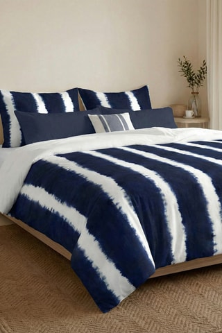 Capa de edredão em algodão 200 fios/cm² Caimari - Azul-marinho