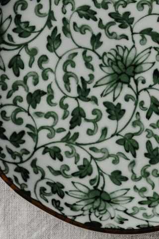 Capa de edredão reversível em algodão 79 fios/cm² Chella - verde-escuro