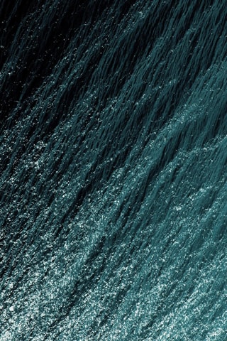 Housse de couette réversible en percale de coton 79 fils/cm² Lluc - Blanc et bleu cobalt