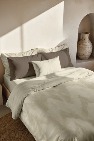 Capa de edredão em algodão 200 fios/cm² Naquera - Bege