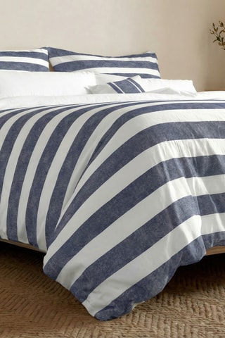 Housse de couette réversible en coton 79 fils/cm² Vinarós - Blanc