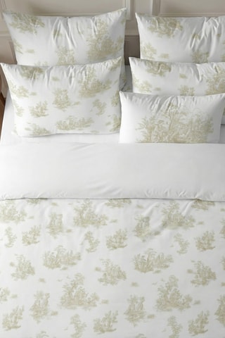 Capa de edredão reversível em percal de algodão 79 fios/cm² Godella - Bege