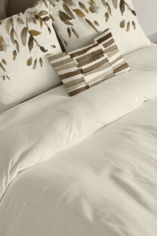 Capa de edredão em percal de algodão 79 fios/cm² Xaló - Branco