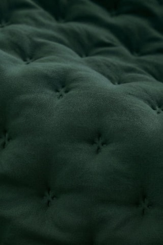 Colcha - Verde-esmeralda