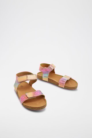 Sandales en cuir - Rose