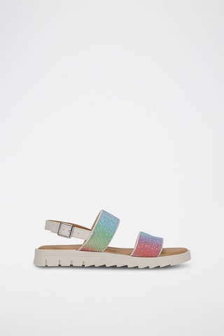 Sandales - Blanc et vert