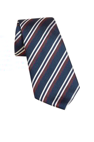 Cravate en soie - Bleu marine