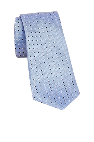 Cravate en soie - Bleu