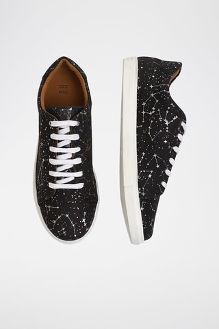 Baskets en cuir - Noir