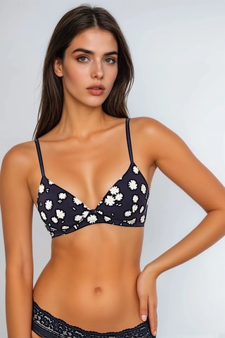 Soutien-gorge - Bleu foncé