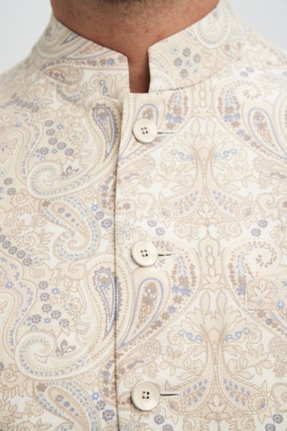 Gilet de costume en lin - Beige