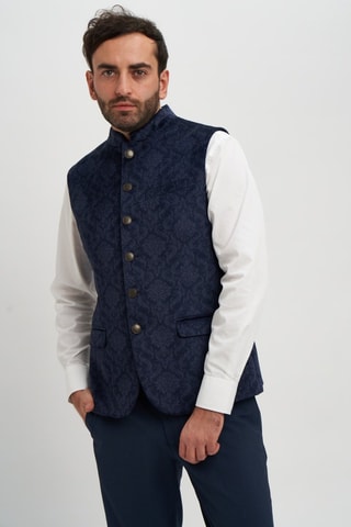 Gilet de costume - Bleu marine