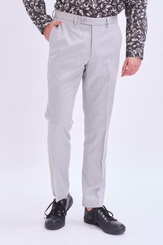 Pantalon de costume - Gris