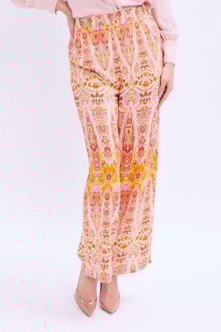 Pantalon taille haute - Rose