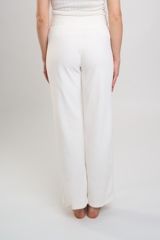 Pantalon de survêtement taille haute - Blanc