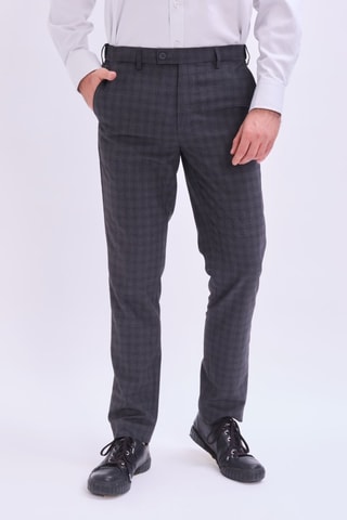 Pantalon slim - Gris