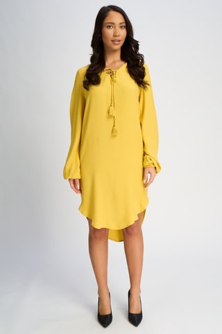 Robe droite - Jaune