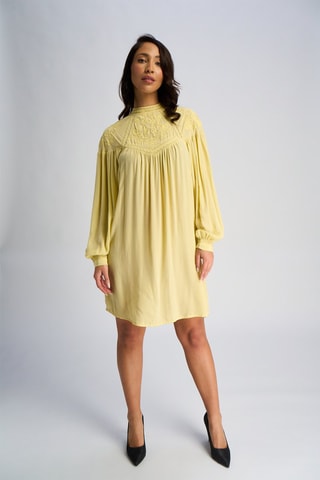 Robe trapèze - Jaune