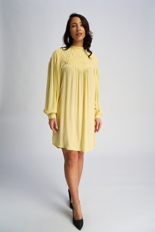 Robe trapèze - Jaune