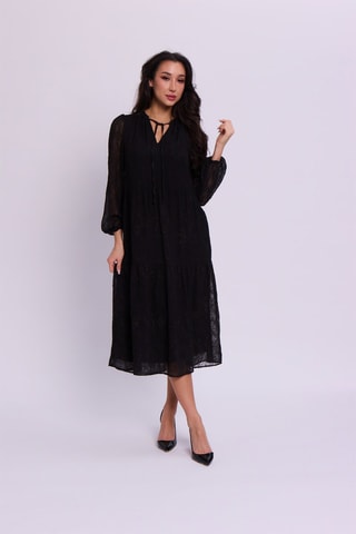 Robe midi - Noir