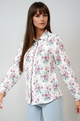 Chemisier en lin - Ecru