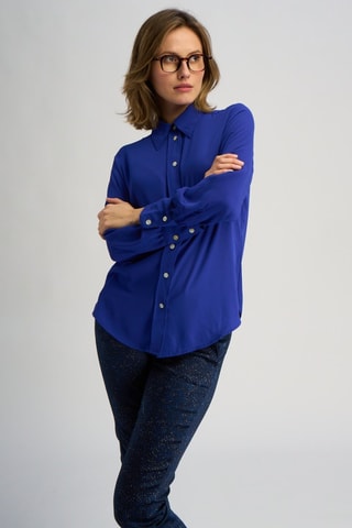 Chemisier - Bleu roi