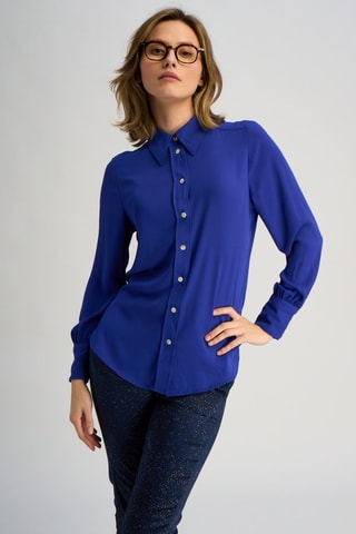 Chemisier - Bleu roi