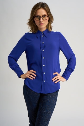 Chemisier - Bleu roi