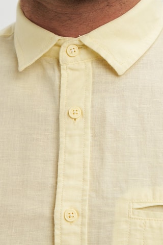 Chemise en lin - Jaune