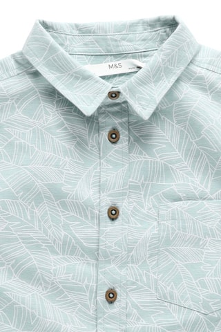 Chemise en lin - Menthe