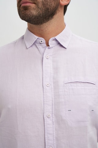 Chemise en lin - Mauve