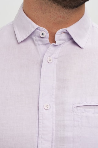 Chemise en lin - Mauve