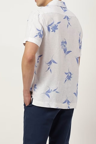 Chemise en lin - Blanc