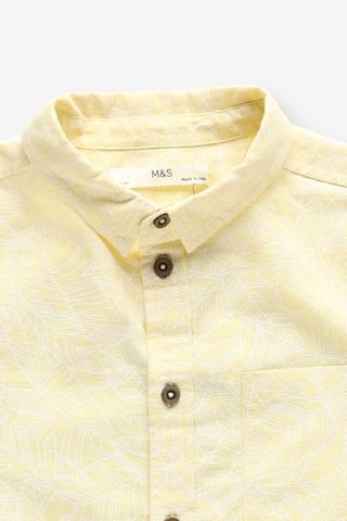 Chemise en lin - Jaune