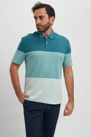 Polo regular - Bleu