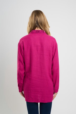 Tunique en lin - Fuchsia