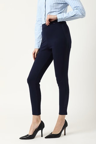 Tregging taille haute - Bleu marine